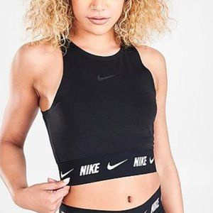 Nike cropped tank top size M